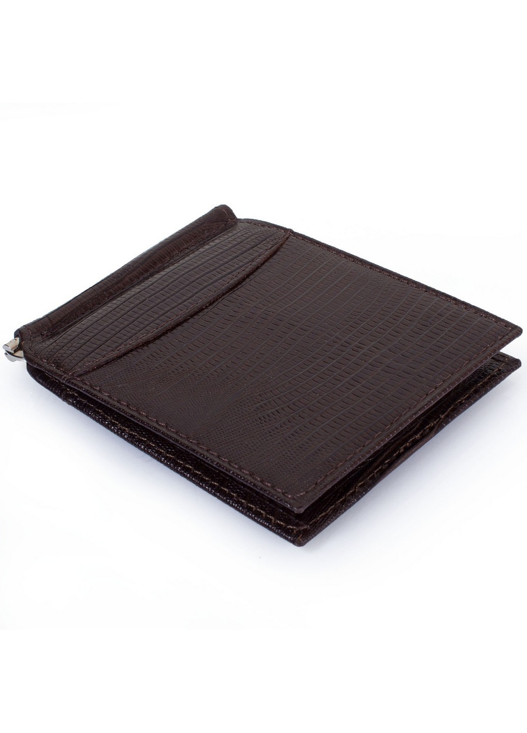 Мужской кожаный зажим для купюр 11х8,5х0,5 см Canpellini (255406013)