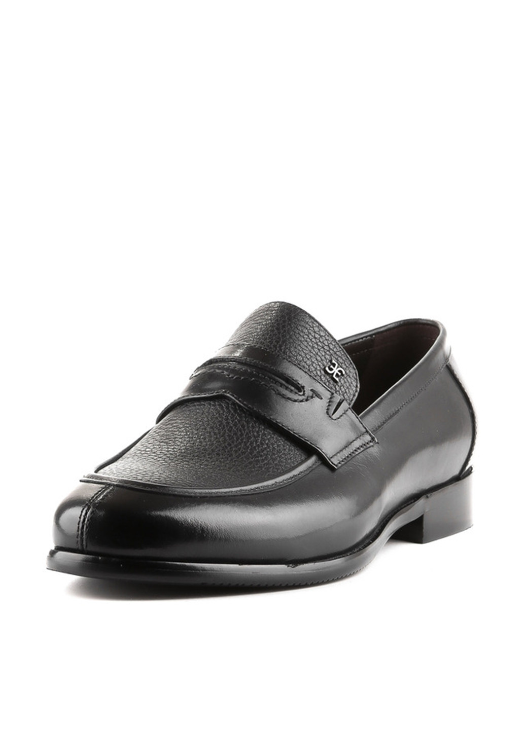 Черные кэжуал туфли Le'BERDES без шнурков