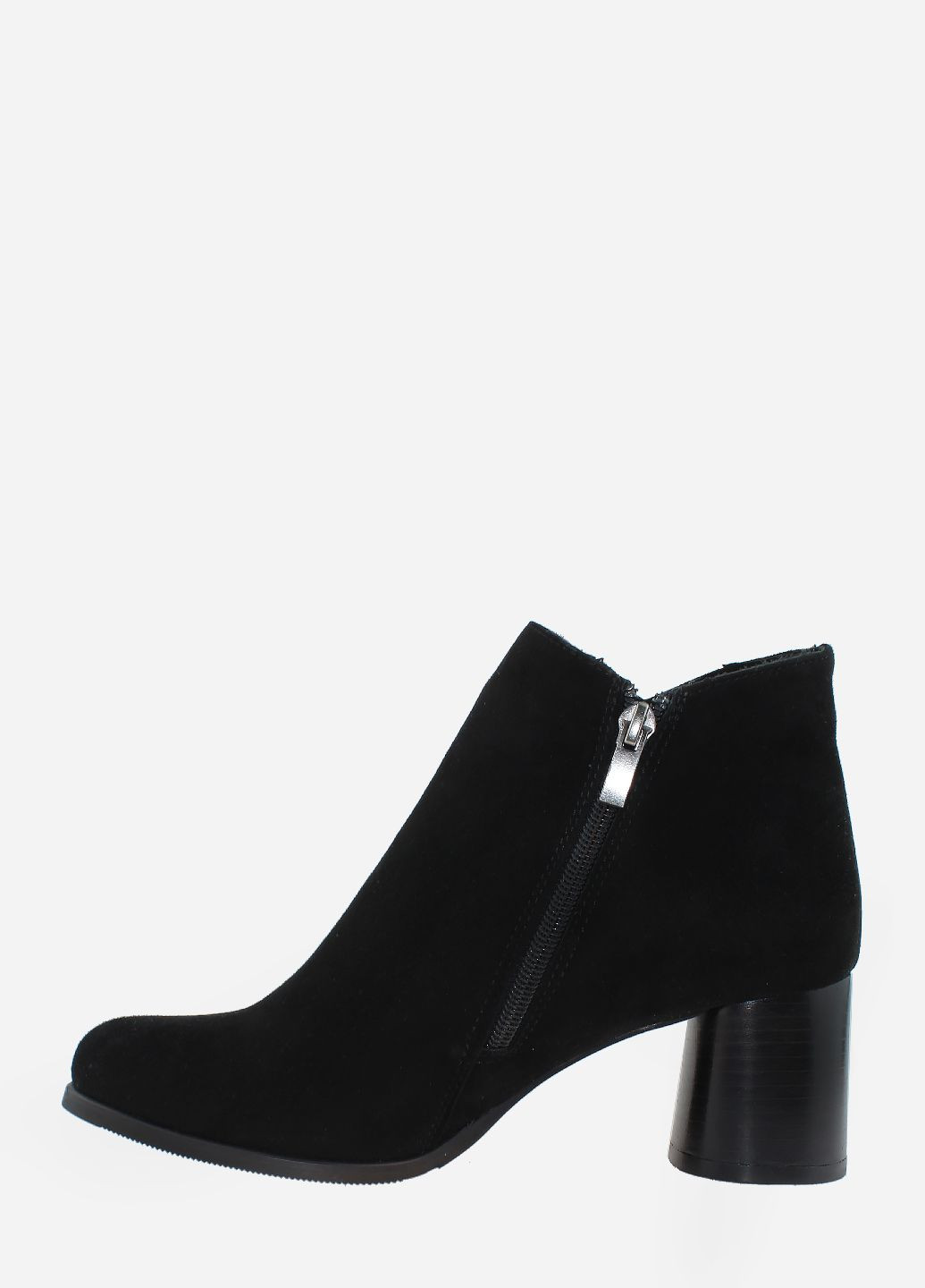 Осенние ботинки rv6003-1-11 черный Vira из натуральной замши