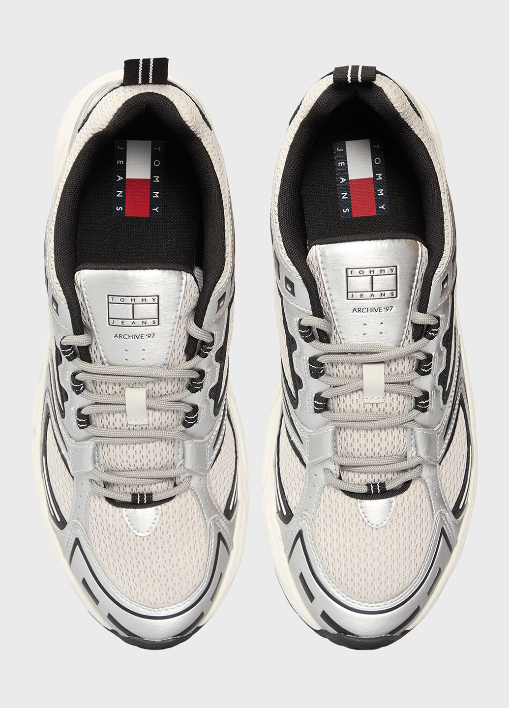 Сріблясті Літні кросівки Tommy Jeans