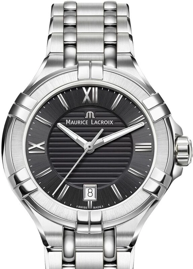 Часы AI1006-SS002-330-1 кварцевые классические Maurice Lacroix (229044771)