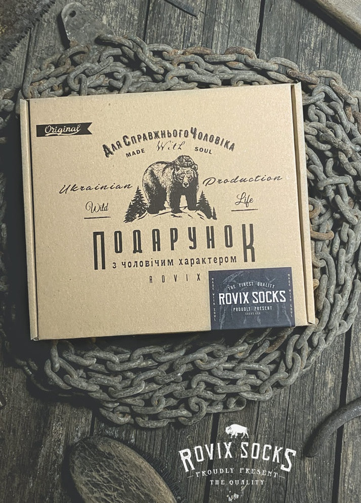 Комбинированные набір чоловічих шкарпеток 10 пар, чорний/синій, класичні, 43-45 Rovix однотонные (253189056)