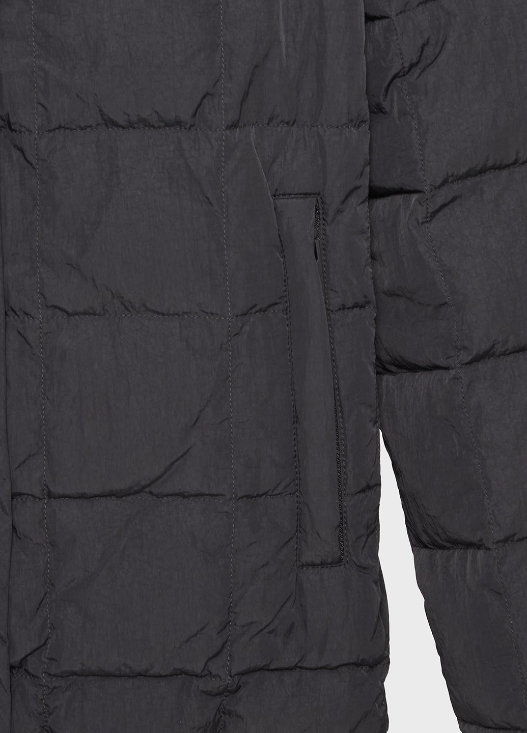 Черный демисезонный Пуховик PRPY