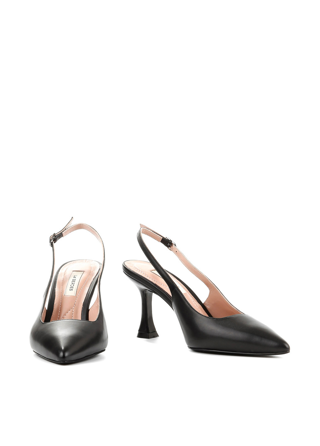 Le'BERDES Туфлі слінгбекі чорний з натуральна шкіра, україна — літо (294097588)