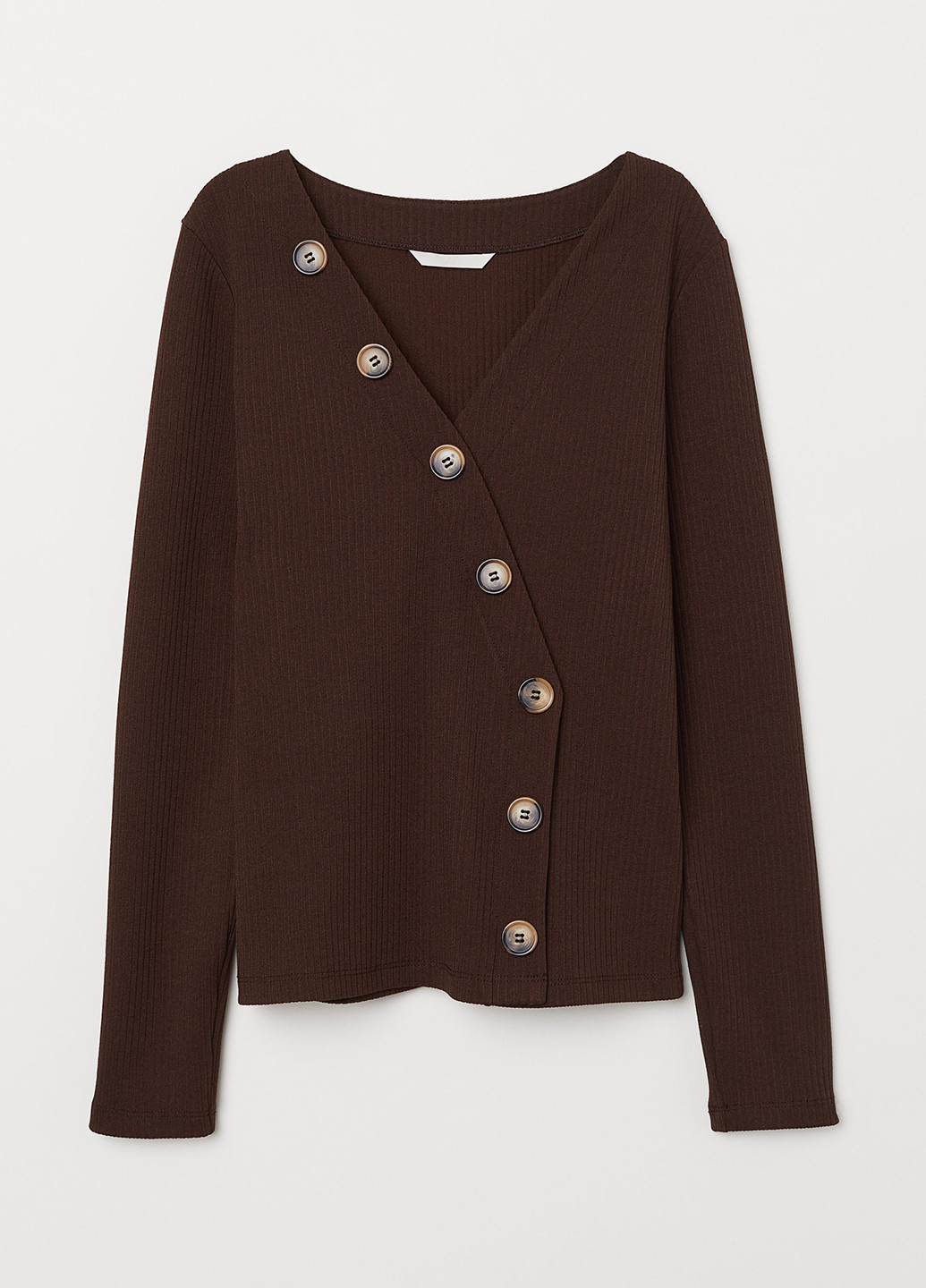 Темно-коричневый демисезонный пуловер пуловер H&M