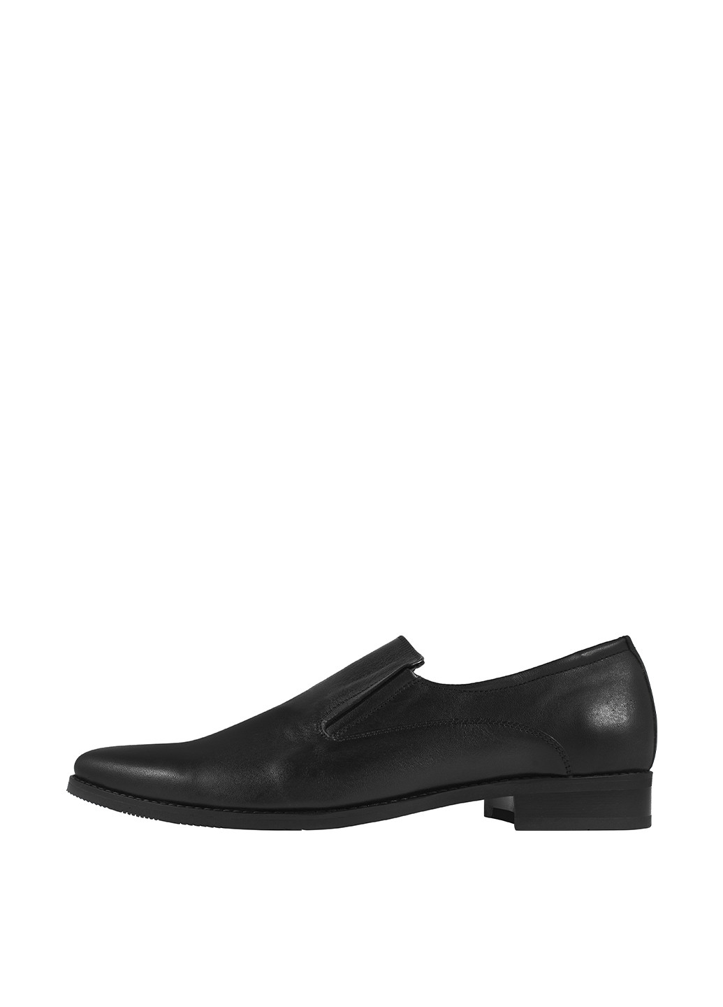 Черные классические туфли Berg без шнурков