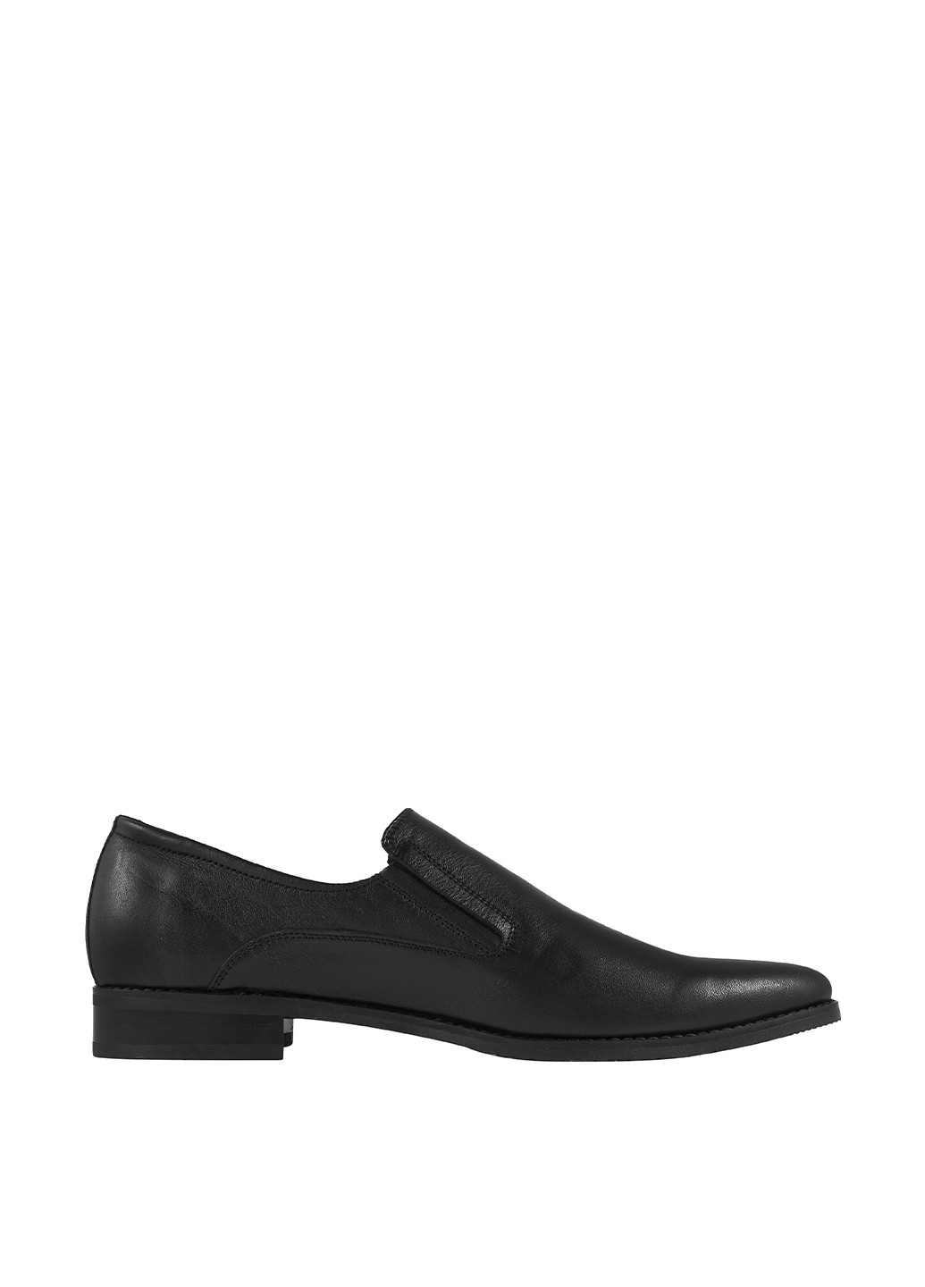 Черные классические туфли Berg без шнурков
