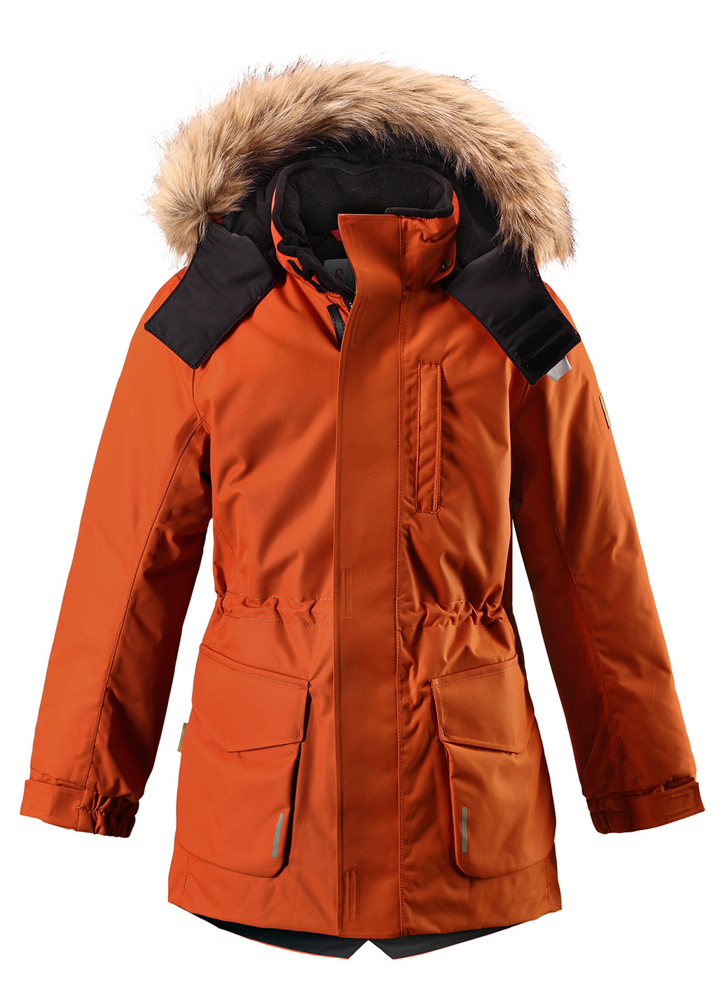 Оранжевая зимняя куртка Reima