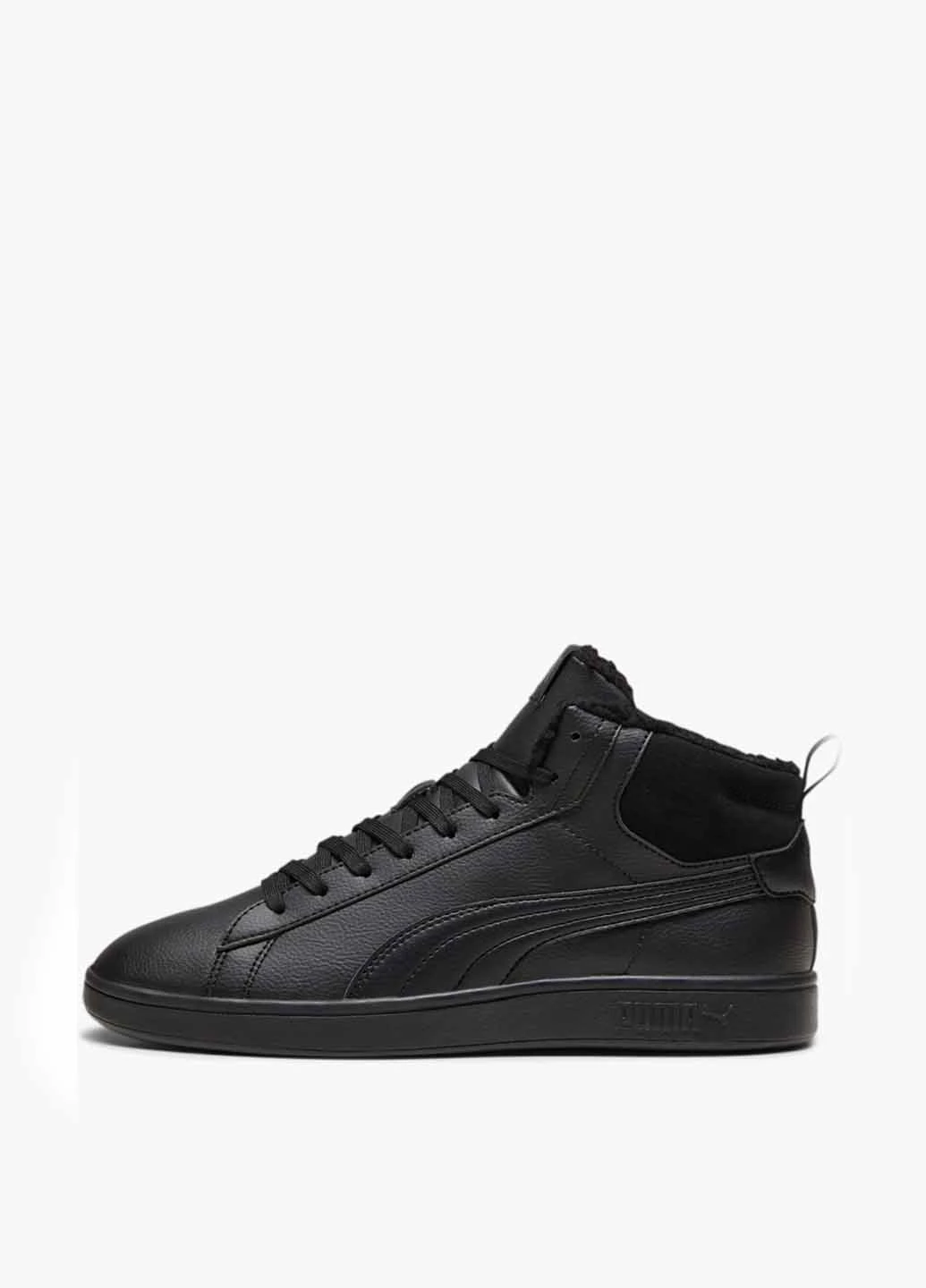 Черные всесезонные кроссовки 392335-01 Puma Smash 3.0 Mid Wtr Black