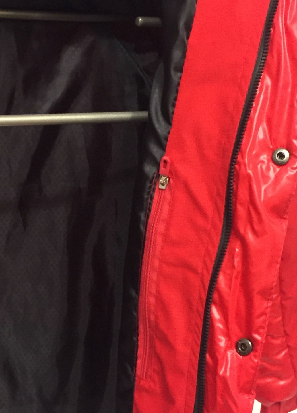 Красная демисезонная куртка No Brand Стайл