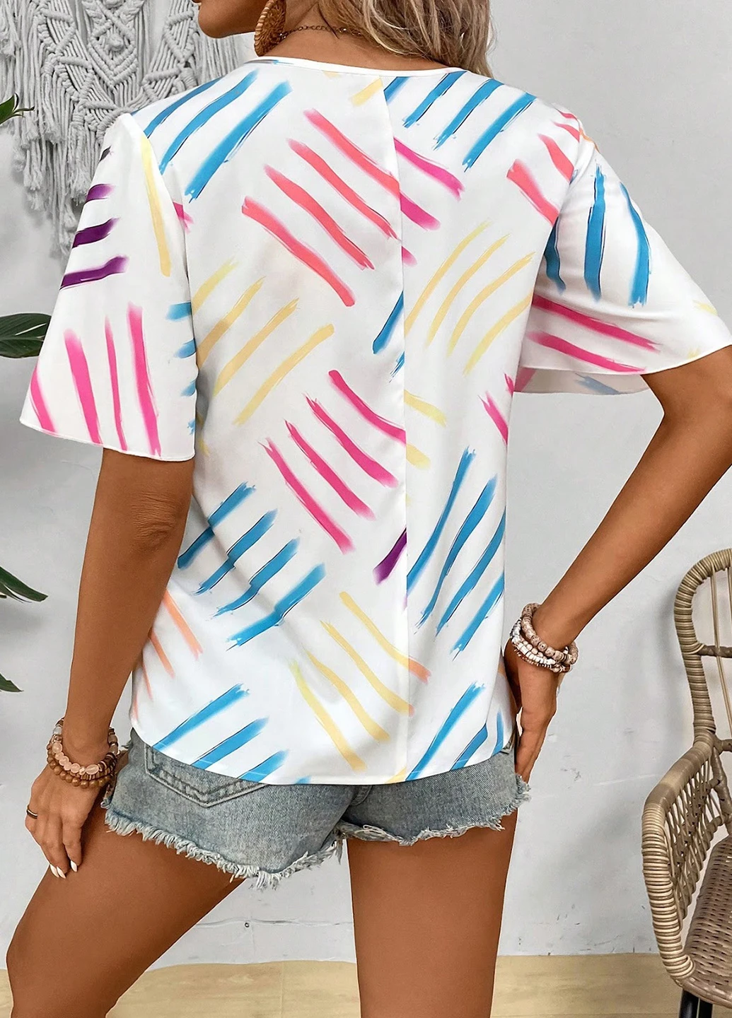 Біла блуза SHEIN