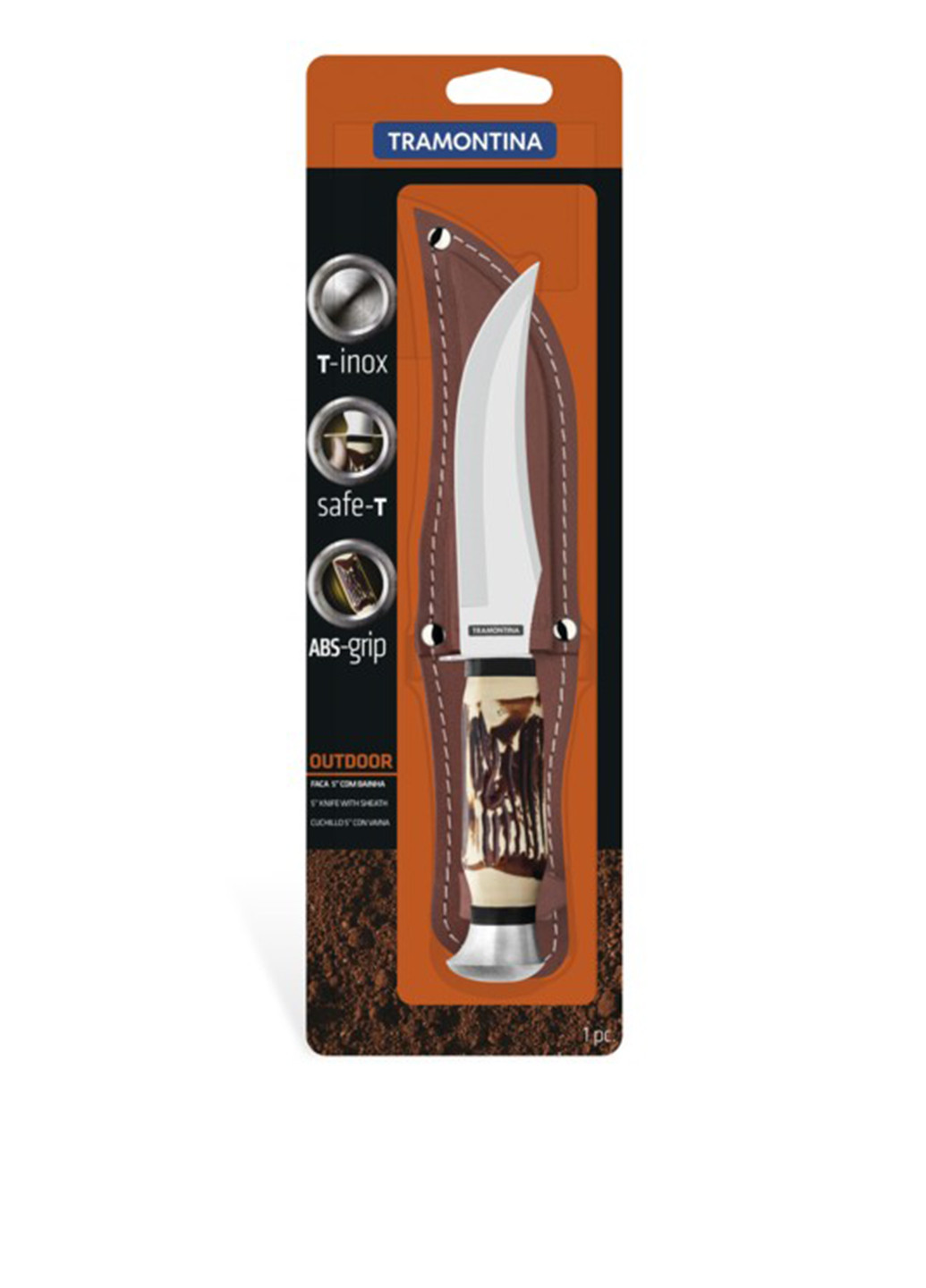 Нож для шкур, 127 мм Tramontina (259019870)