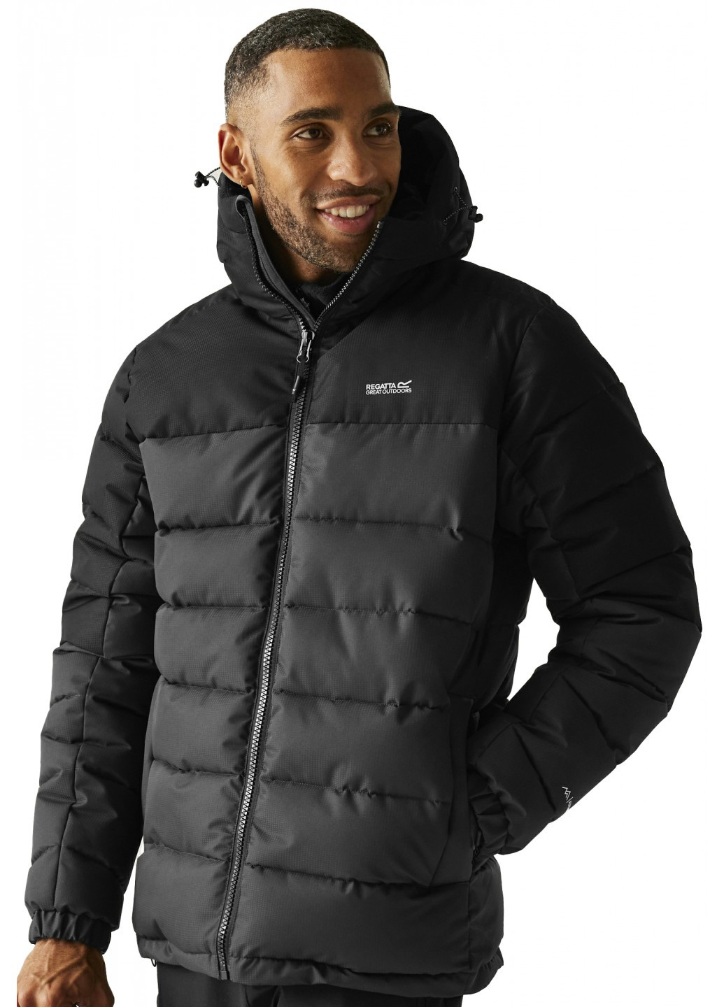 Чорна зимня куртка Regatta