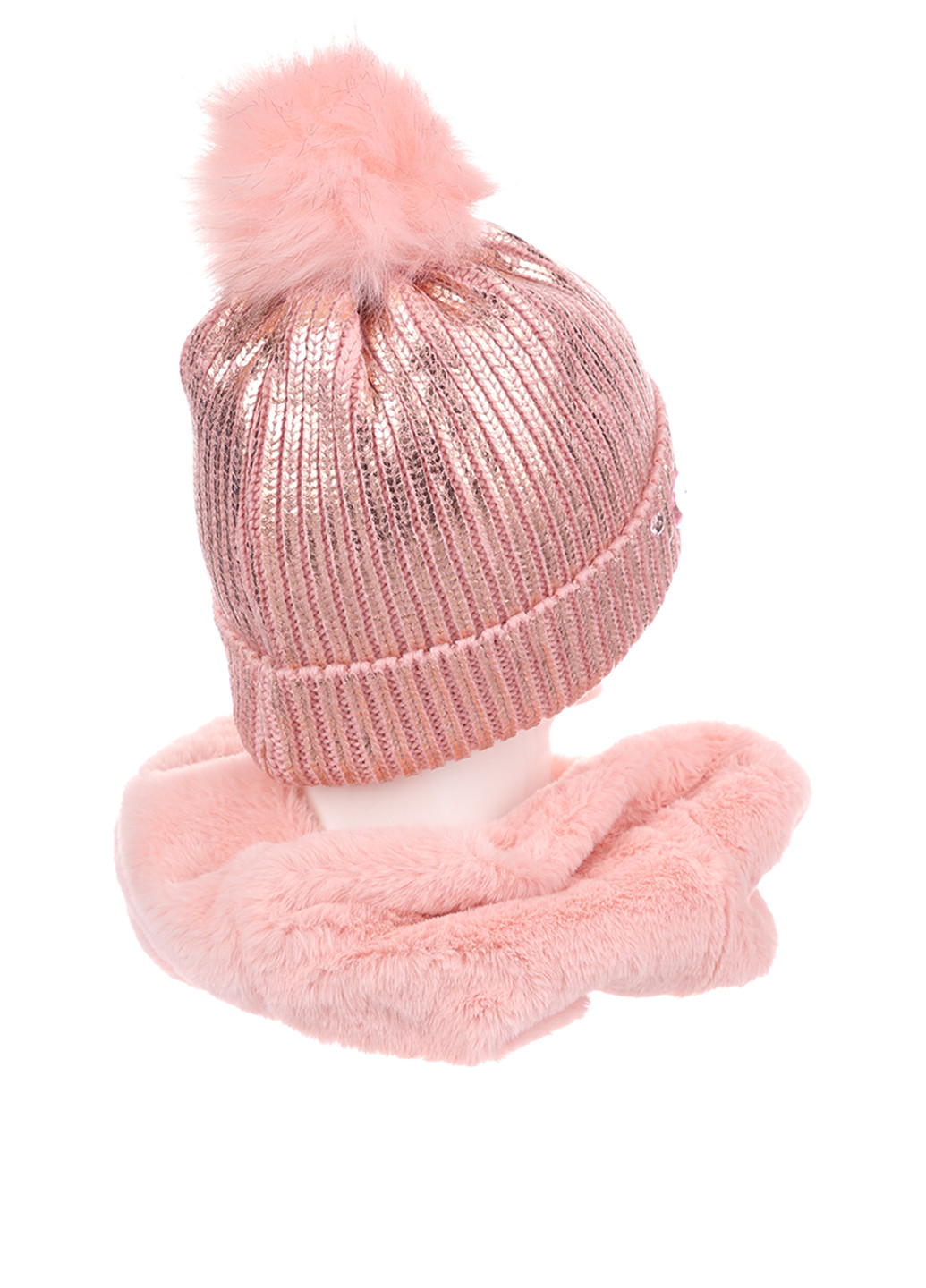Комплект (шапка, шарф-сніг, рукавиці) No Brand (256970464)