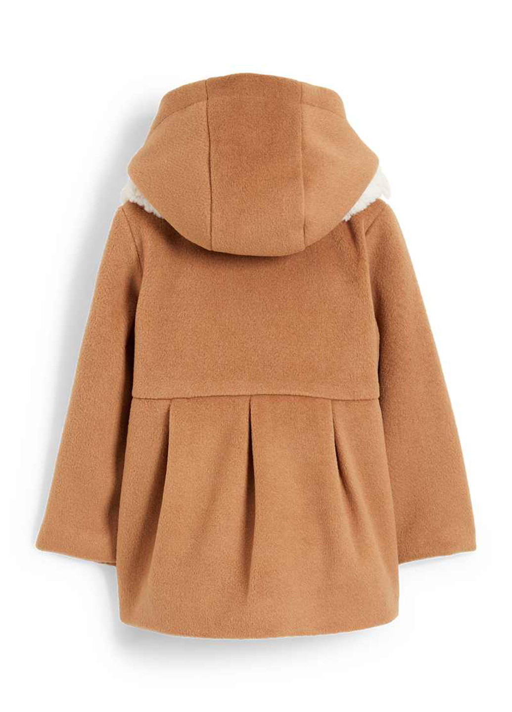 Коричневое демисезонное Пальто двубортное C&A