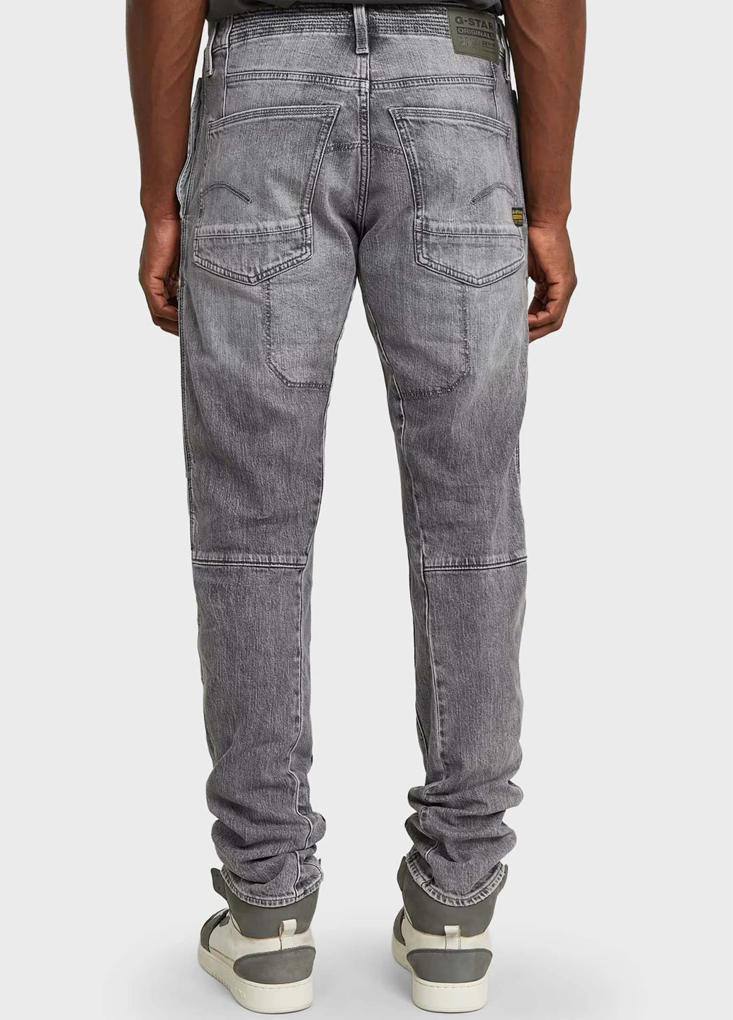 Серые демисезонные джинсы G-Star Raw