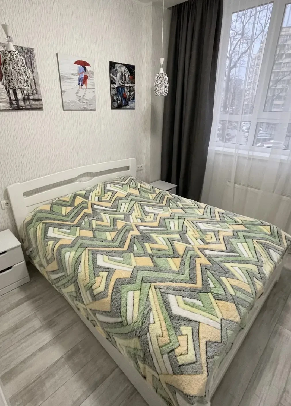 Плед покривало ковдра з мікрофібри двоспальний 180х200 см (473669-Prob) Абстракція Unbranded (256036727)