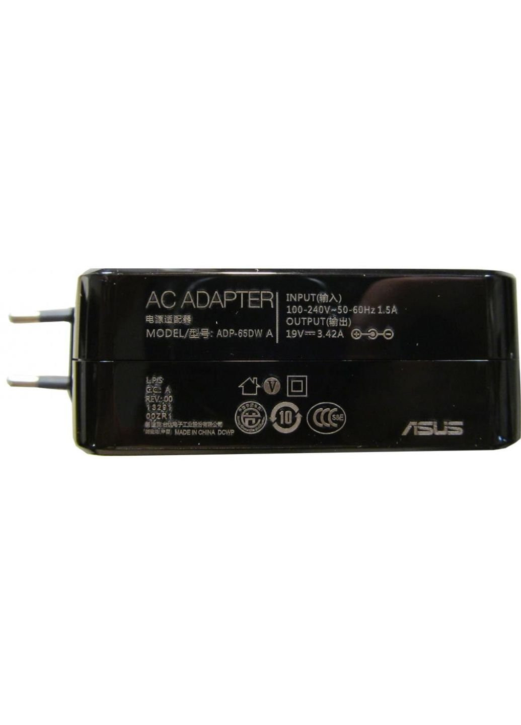 Джерело живлення до ноутбука 65W 19V 3.42A Connector 4.5 / 3.0 (PIN Всередині) (ADP-65DW A) Asus 65w 19v 3.42a разъем 4.5/3.0 (pin inside) (250054192)