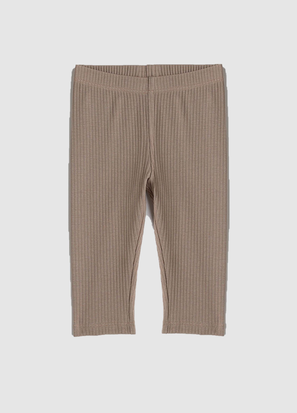 Темно-бежевые демисезонные леггинсы H&M