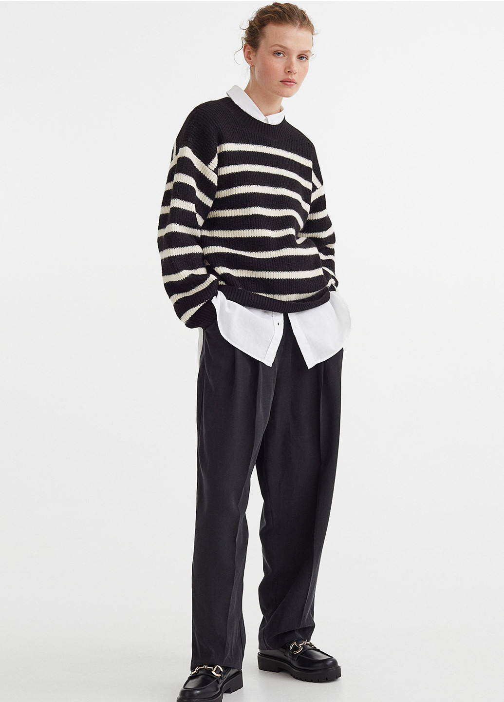 Чорно-білий демісезонний джемпер джемпер H&M