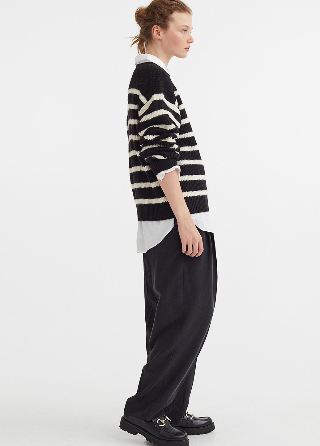 Чорно-білий демісезонний джемпер джемпер H&M