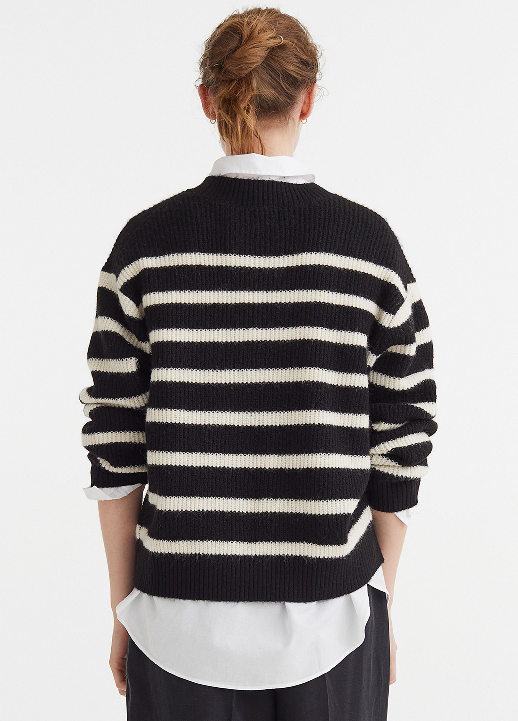 Чорно-білий демісезонний джемпер джемпер H&M