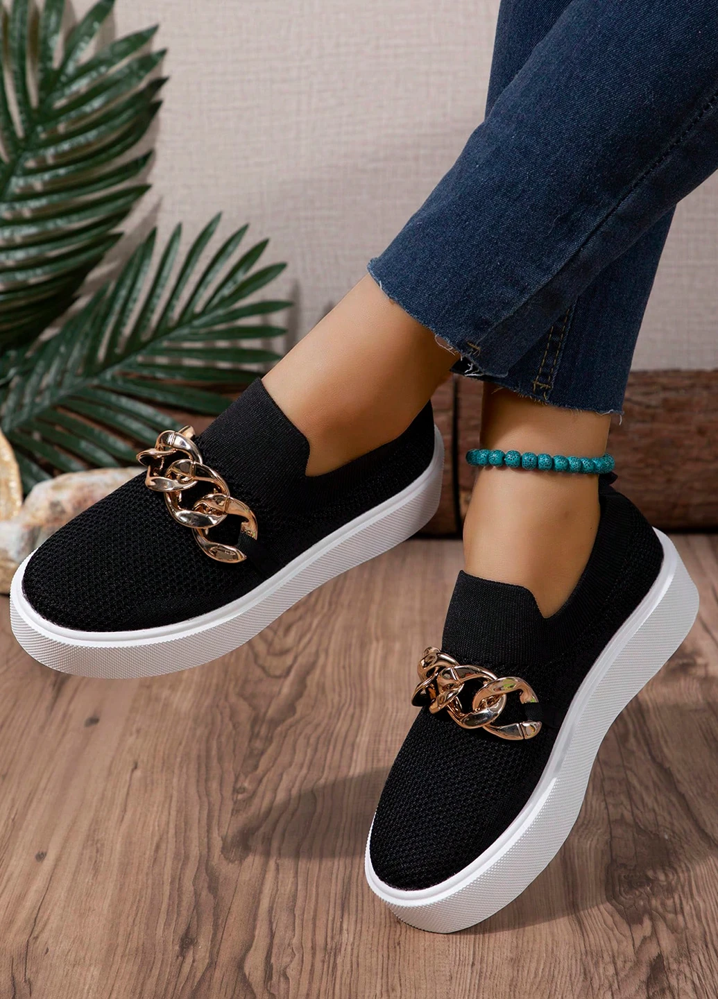 Черные кеды SHEIN