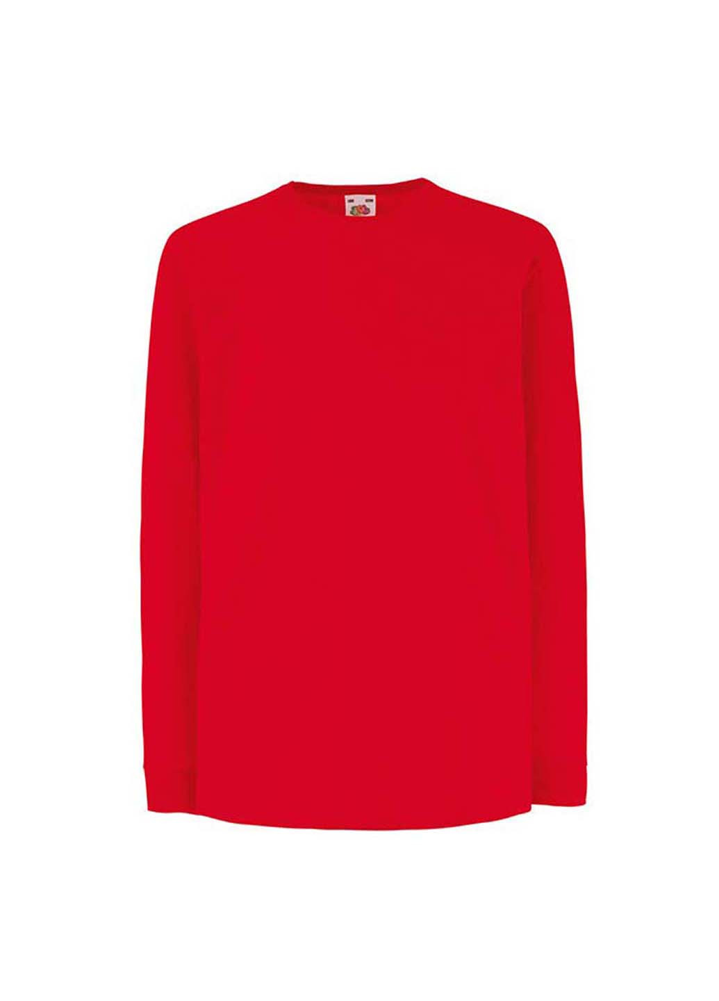 Красная демисезонная футболка Fruit of the Loom 61007040164