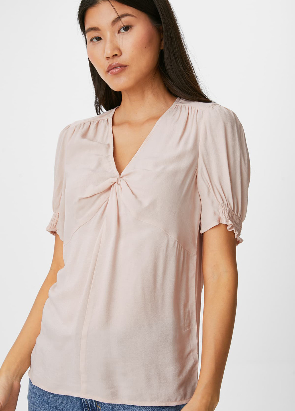 Бежевая блуза C&A