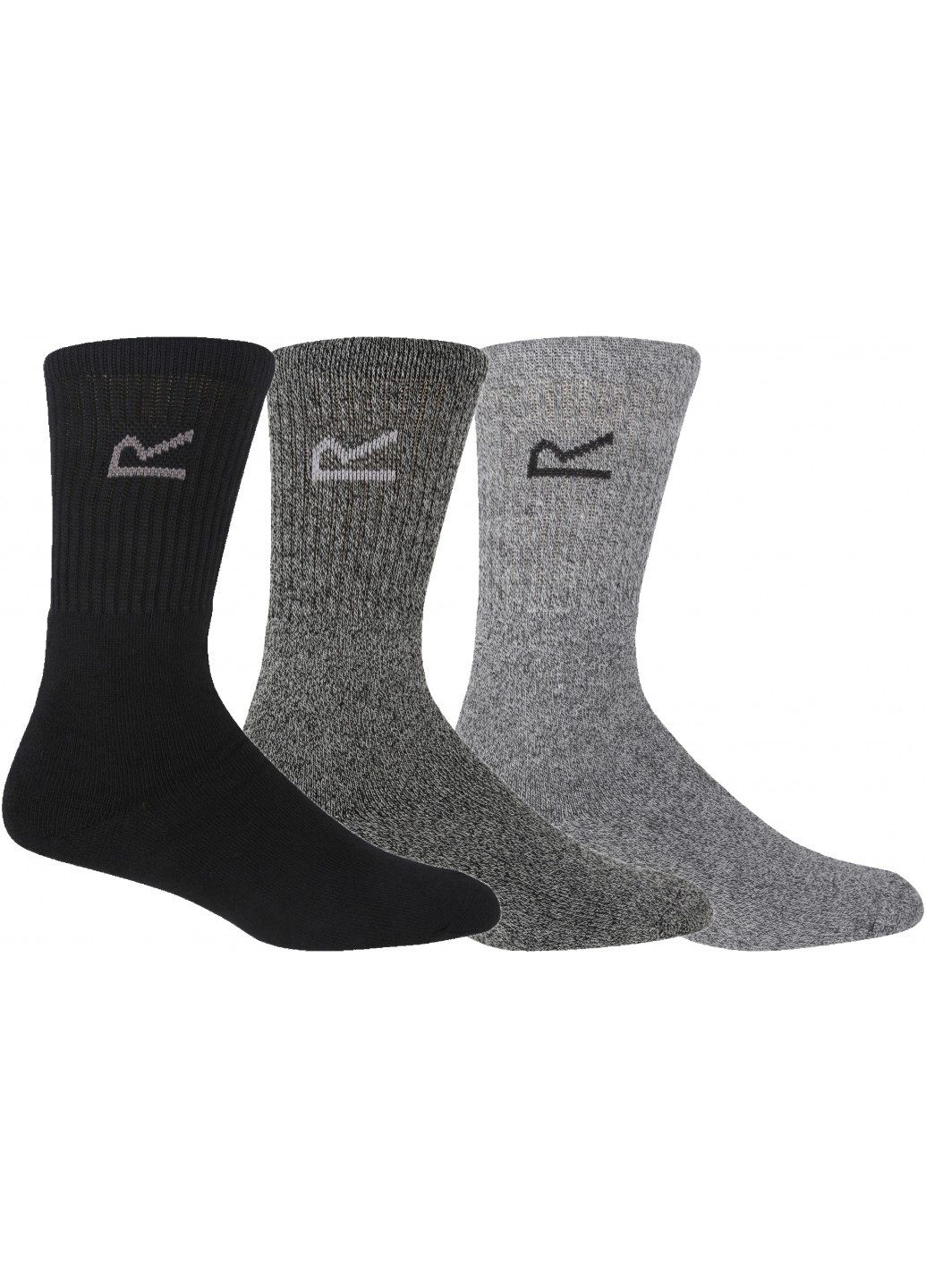 Комбинированные носки (3 пары) Regatta надписи (369837400)