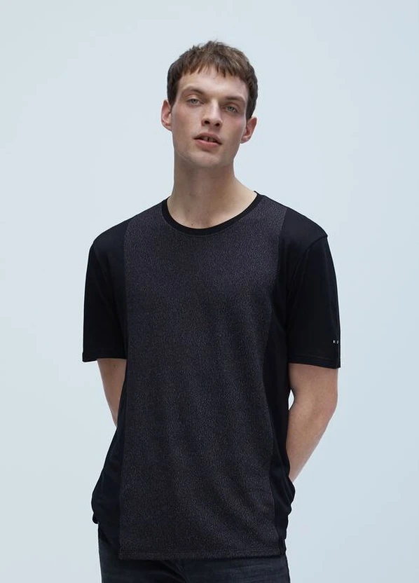 Чорна футболка Zara