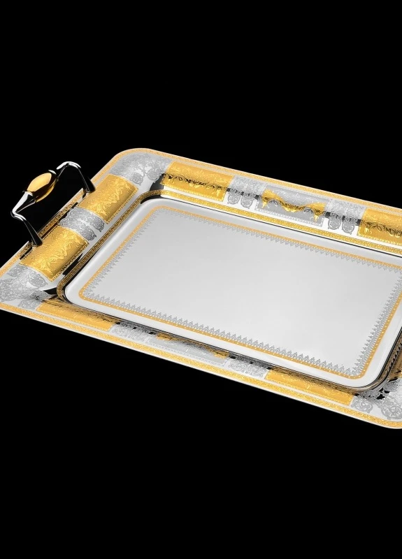 Поднос прямоугольный 45х31,5cm G Тревизо NGD107TRAY Lora (253932570)