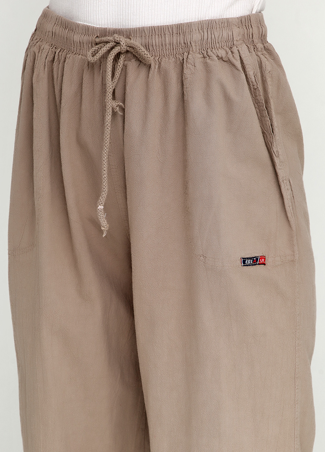Светло-коричневые кэжуал демисезонные брюки Essa