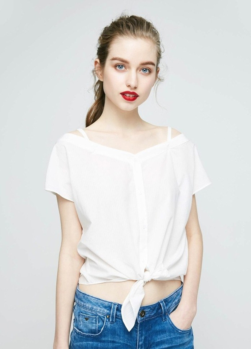Белая блуза Vero Moda