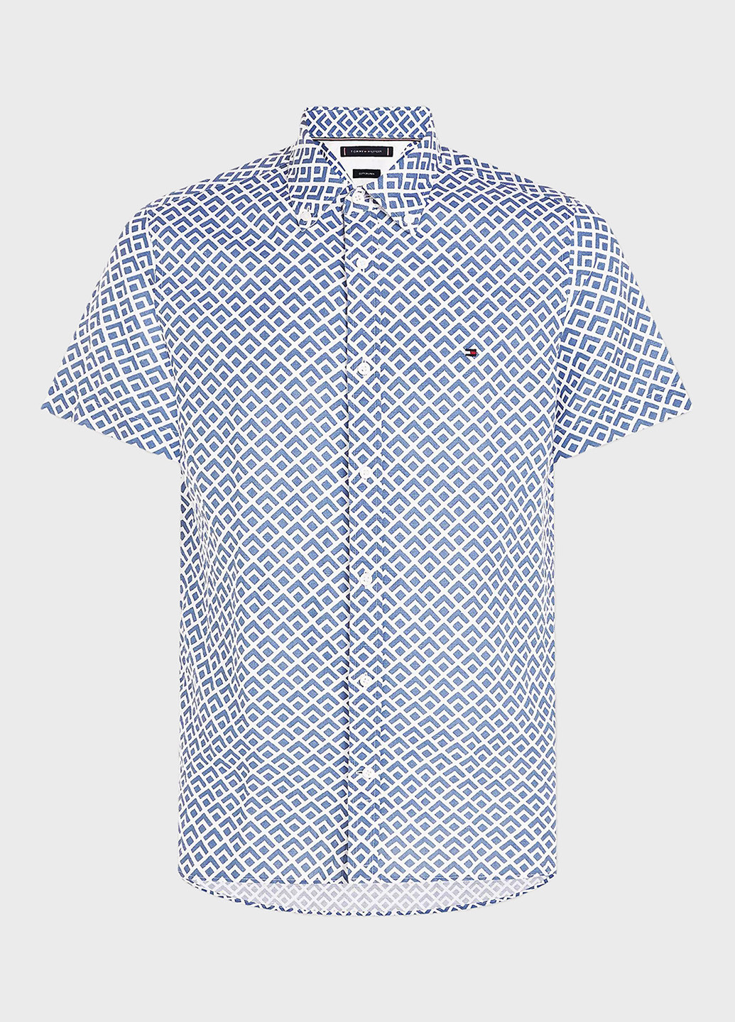 Цветная кэжуал рубашка с геометрическим узором Tommy Hilfiger