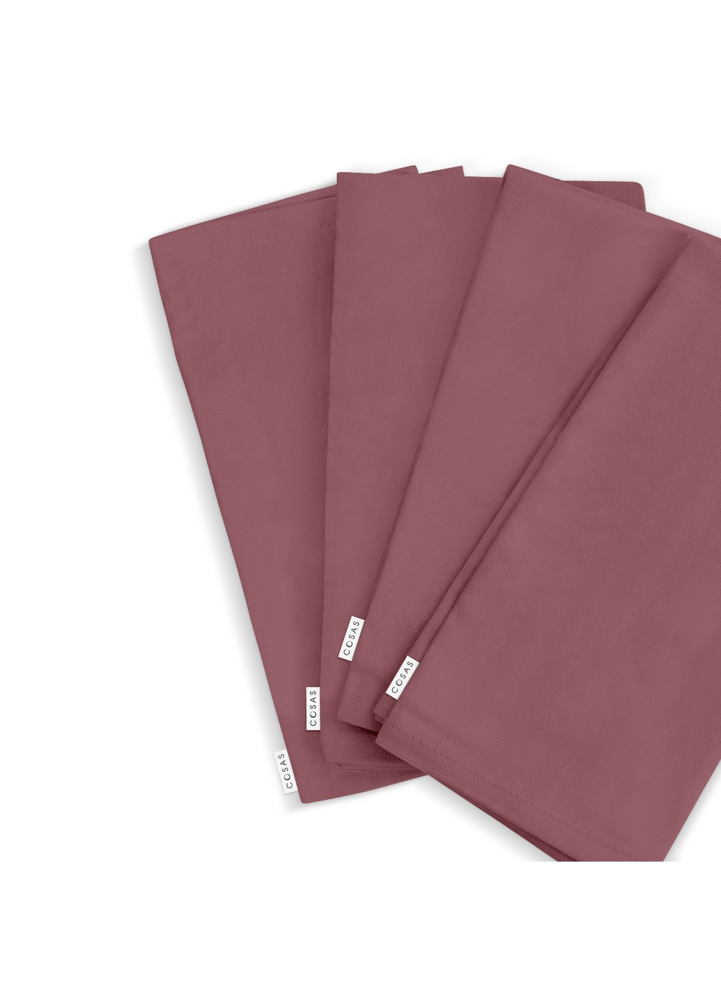 Столовый набор для сервировки стола скатерть DarkBlue 140х180 и салфетки тканевые Cherry 35х35 - 4 шт (4822052073773) Cosas (252506504)