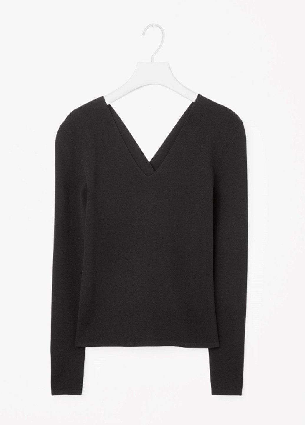 Черный демисезонный пуловер пуловер Cos