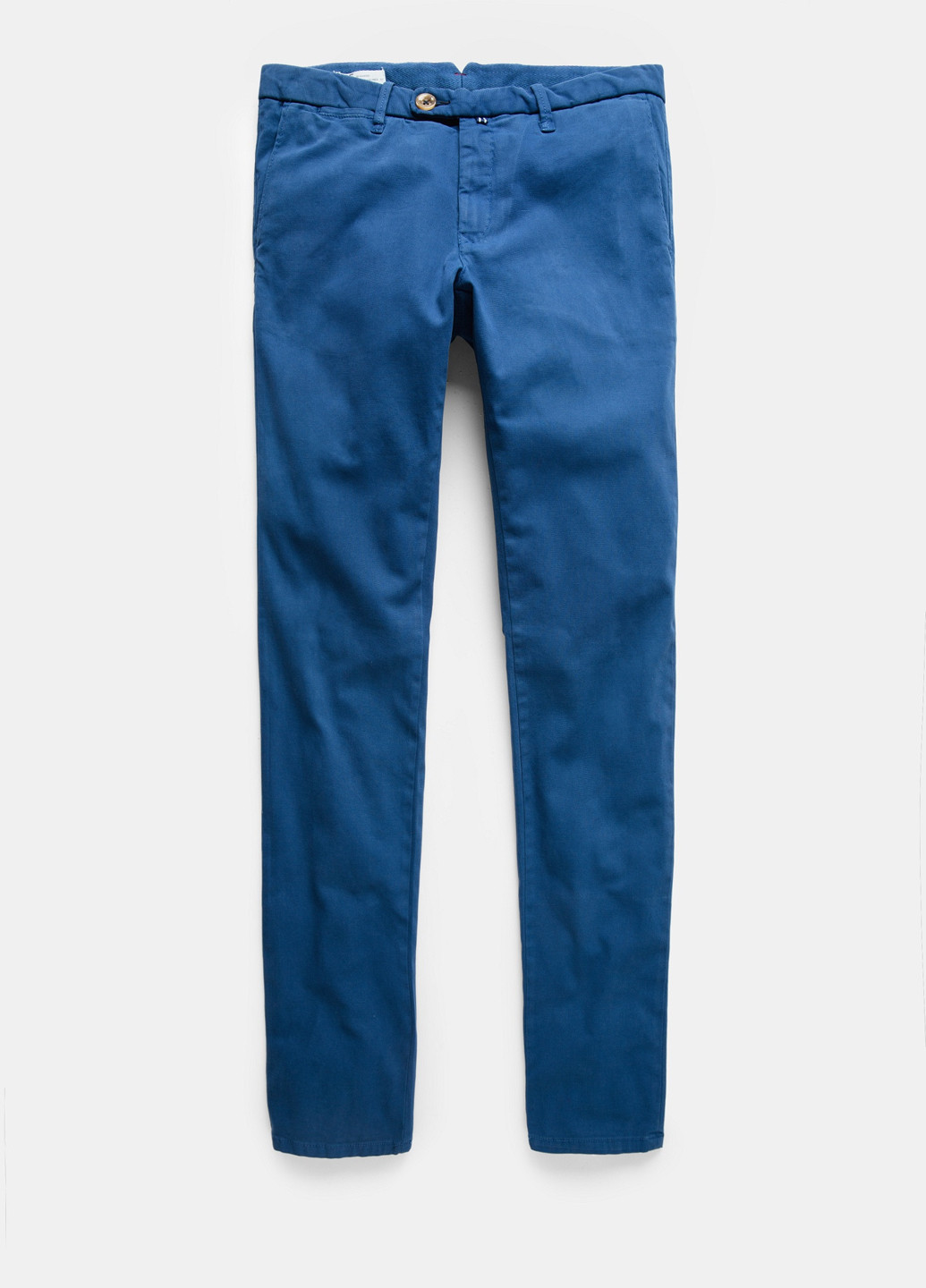 Синие кэжуал демисезонные чиносы брюки Mango