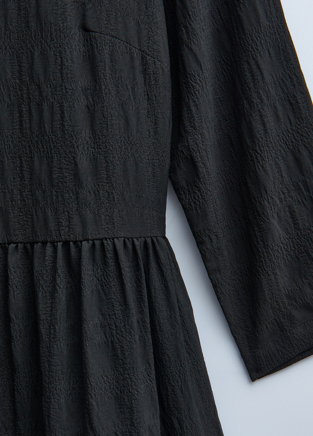 Чорна кежуал сукня кльош House однотонна