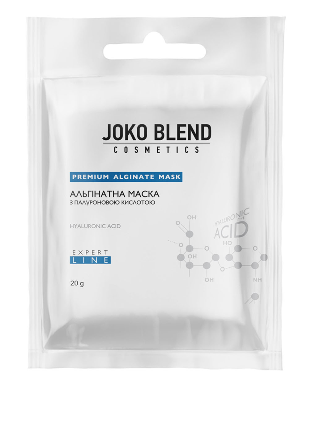Альгінатна маска з гіалуроновою кислотою Mask 20 г Joko Blend (88101185)