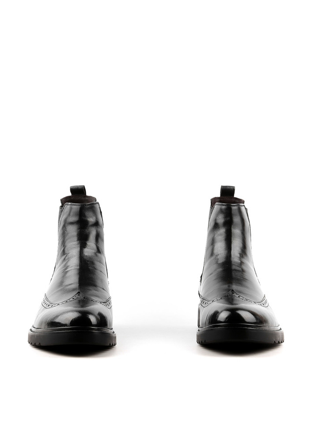 Черные осенние ботинки челси Le'BERDES