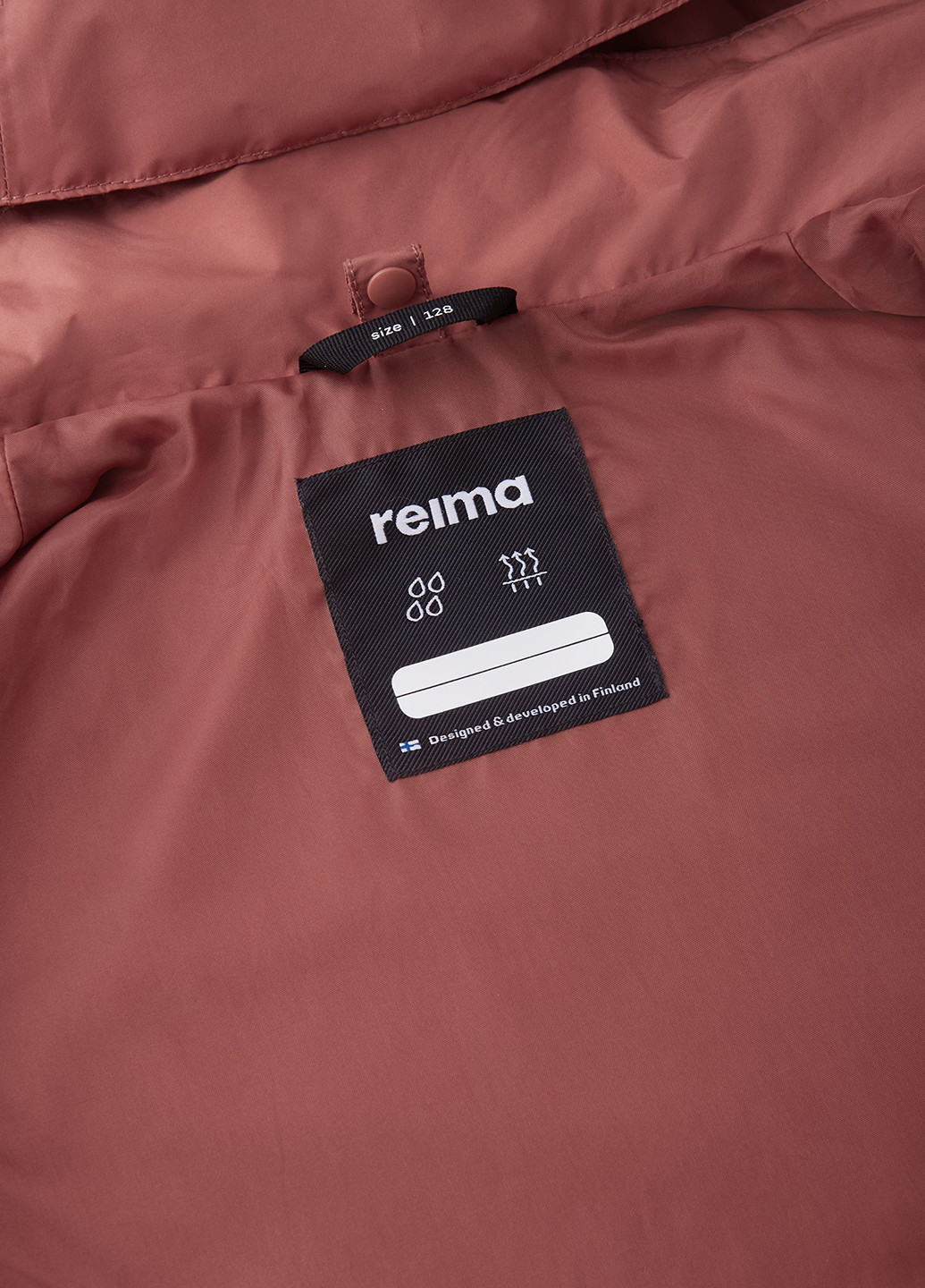 Красная демисезонная куртка облегчённая Reima Tsufe