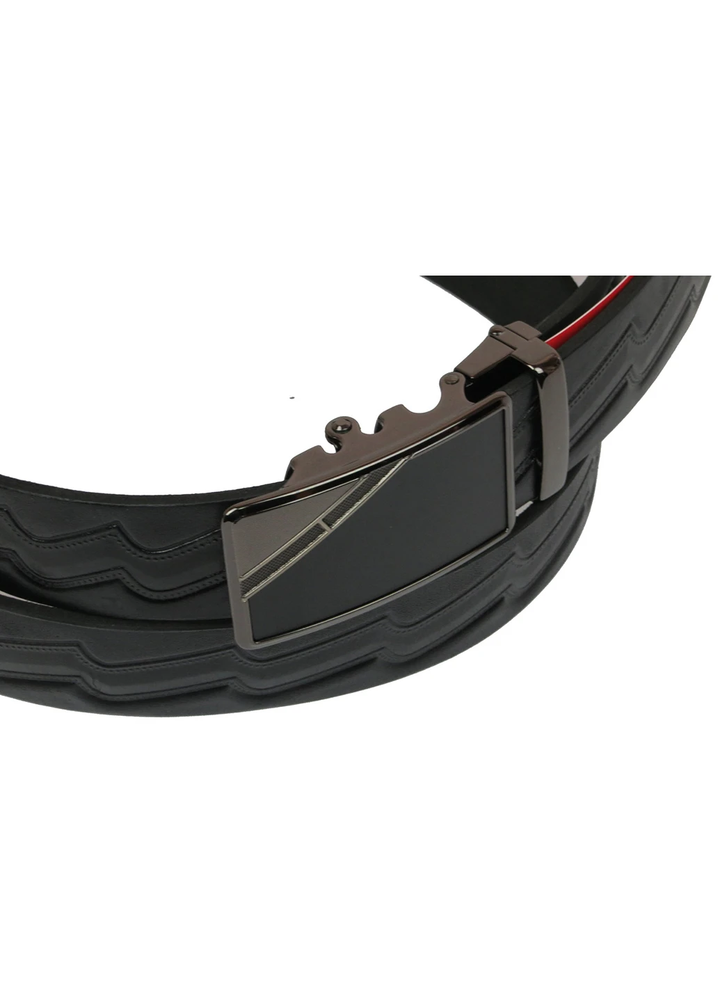 Чоловічий шкіряний ремінь 122-142х3,5 см Skipper (252413515)