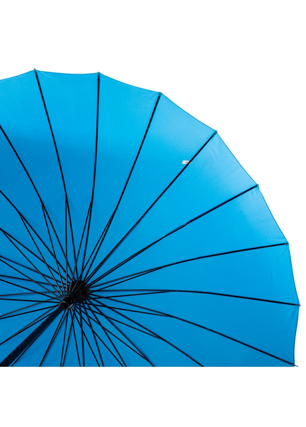 Голубой зонт-трость женский механический 104 см Eterno (255375707)