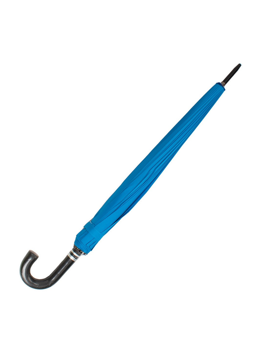 Голубой зонт-трость женский механический 104 см Eterno (255375707)