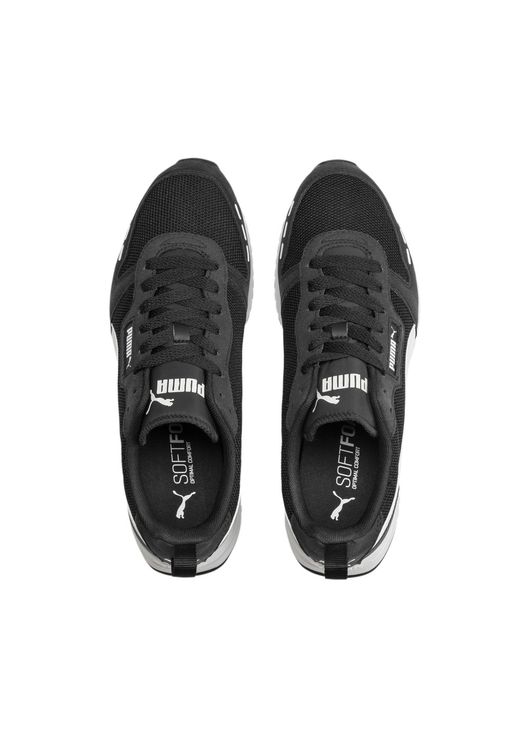 Черные всесезонные кроссовки Puma R78