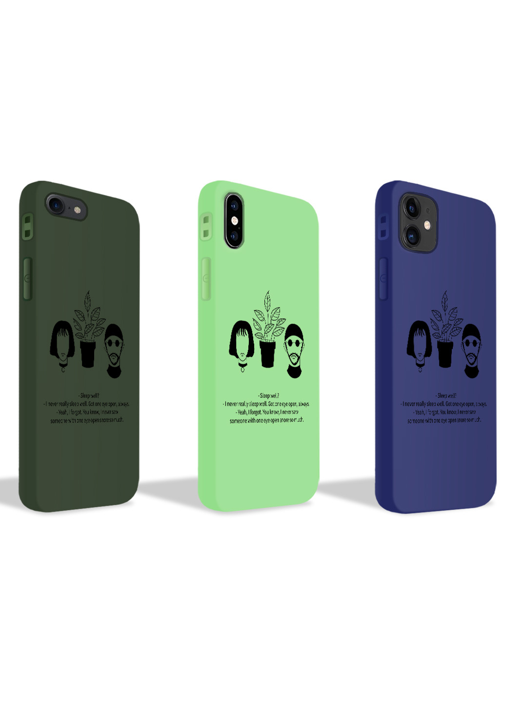 Чохол силіконовий Apple Iphone Xr Леон кілер (Leon) (8225-1453) MobiPrint (219777423)