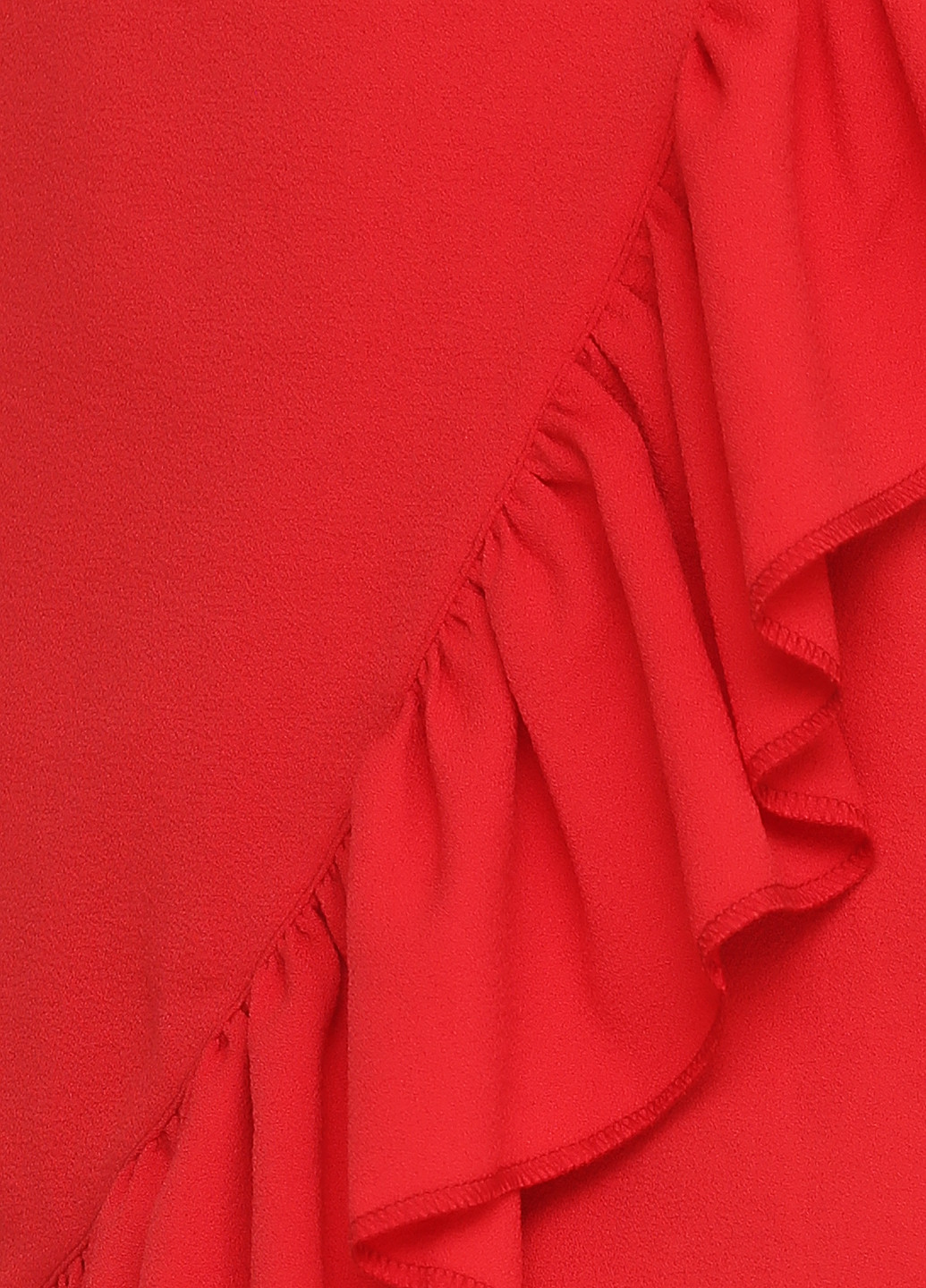Красное кэжуал платье клеш Sassofono
