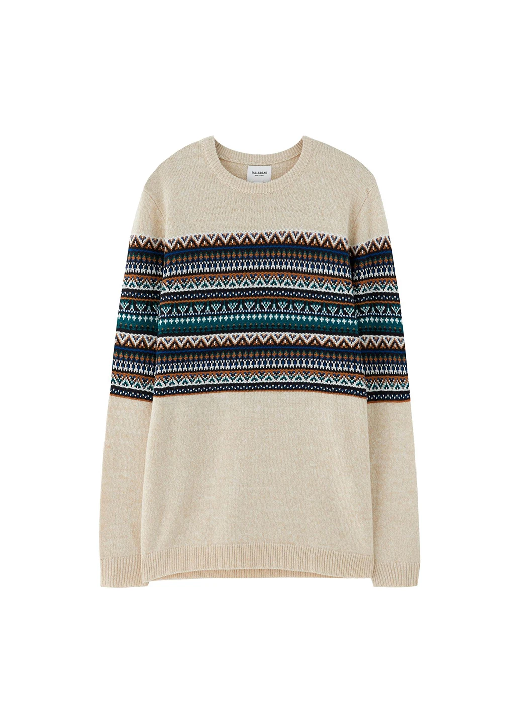 Світло-бежевий демісезонний джемпер джемпер Pull & Bear