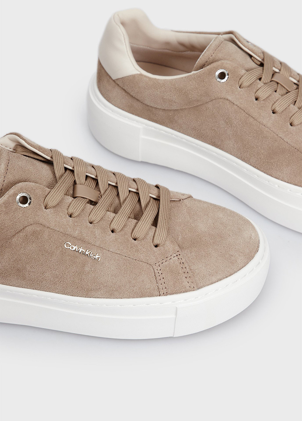Кроссовки Calvin Klein бежевые всесезоны (366302567)
